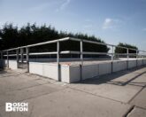 Bosch Beton - Paddocks van keerwanden voor Arabische renpaarden