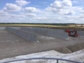 Bosch Beton sleufsilo voor biogas-plant in Dartford (Kent) in Verenigd Koninkrijk