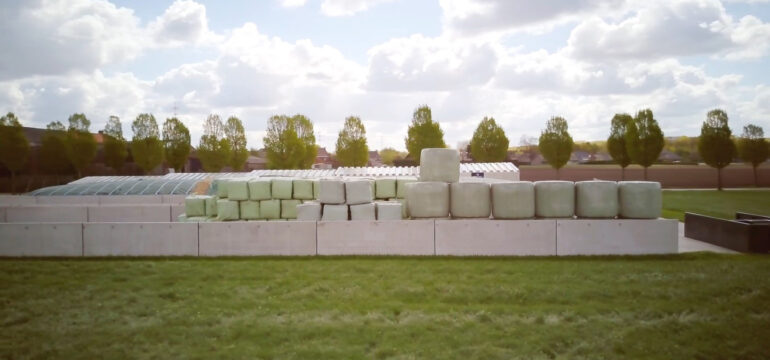 Bosch Beton - Drie sleufsilo's bij melkveehouder in Neerpelt (België)