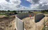 Bosch Beton - Radius keerwanden voor uitzichtpunt in Rhenen