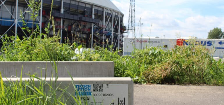 Bosch Beton - Keerwanden verbeteren bereikbaarheid van De Kuip in Rotterdam
