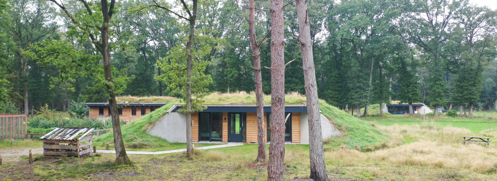 Bosch Beton - 'In de Heuvelrug' duurzame vakantiewoningen van keerwanden in Hellendoorn